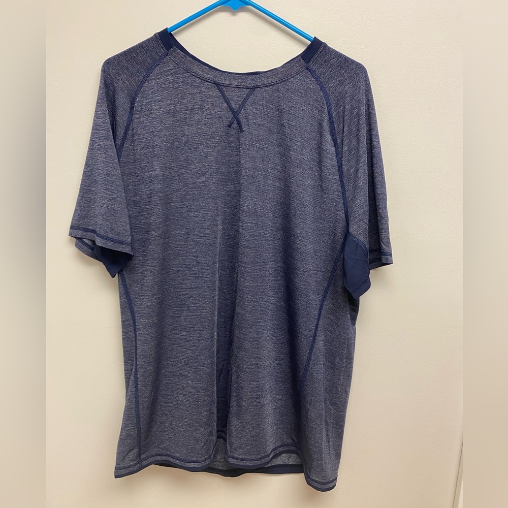 Xxl Navy Blue Lululemon Metal Vent Tech T Shirt